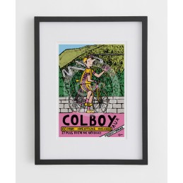 AFFICHE "COLLE" - EDITION LIMITEE - COUN | Accessoires et équipements pour vélo