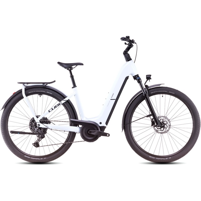 CUBE KATHMANDU HYBRID ONE 800 POLARWHITE'N'BLACK 2025| Accessoires et équipeme...