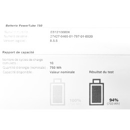 BATTERIE BOSCH POWERTUBE 750WH| Accessoires et équipements pour vélo