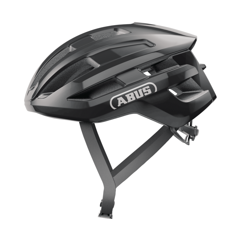 CASQUE ABUS POWERDOME SHINY BLACK| Accessoires et équipements pour vélo